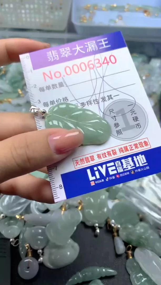 颈饰未镶嵌翡翠6340