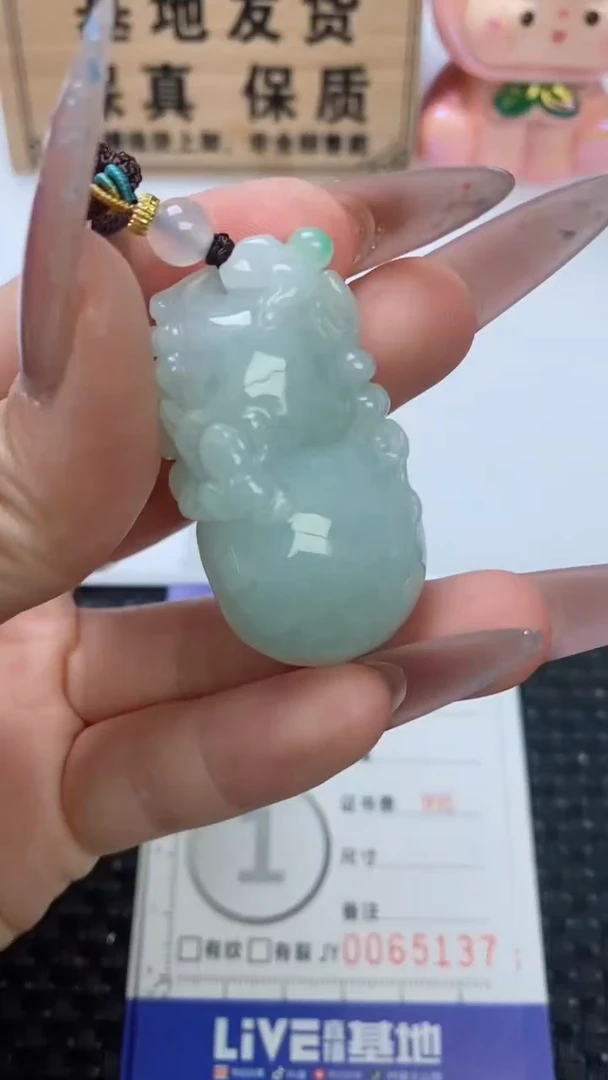 翡翠未镶嵌颈饰