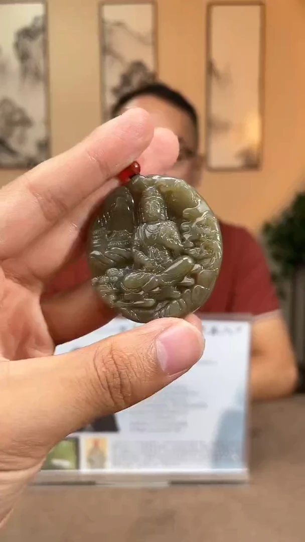 和田玉未镶嵌颈饰多样性拍一发一060032