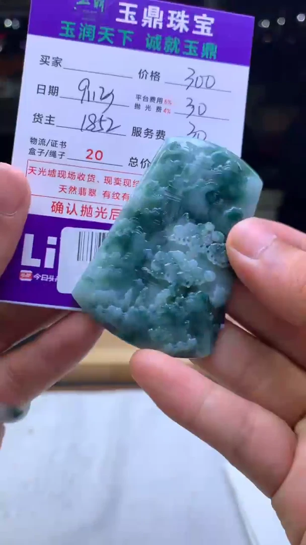 未镶嵌定制翡翠使**者F02021401