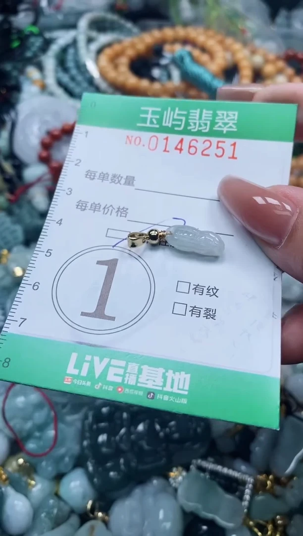 翡翠未镶嵌颈饰闪购0146251多样性发其一