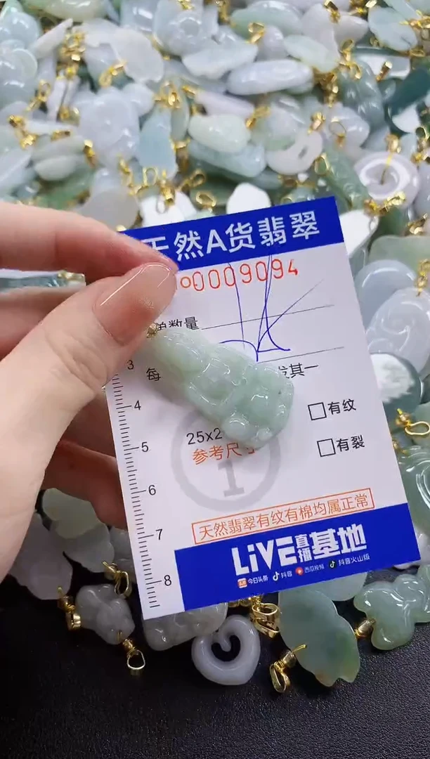 颈饰未镶嵌翡翠天然A货翡翠