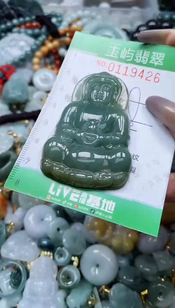 翡翠未镶嵌颈饰闪购0119426