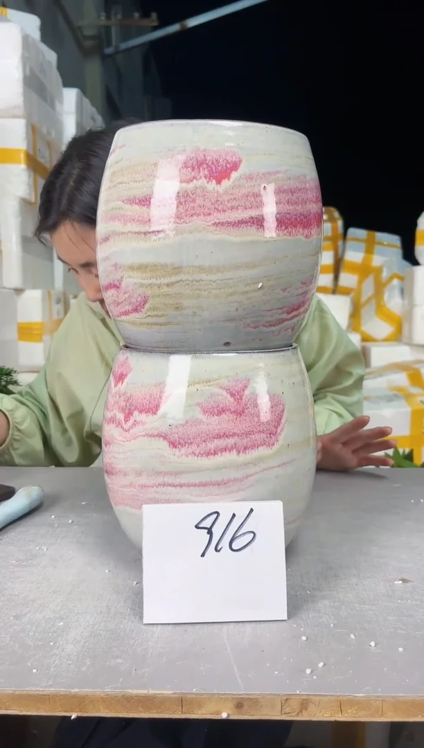 紫砂花盆王嫂花盆0416-916