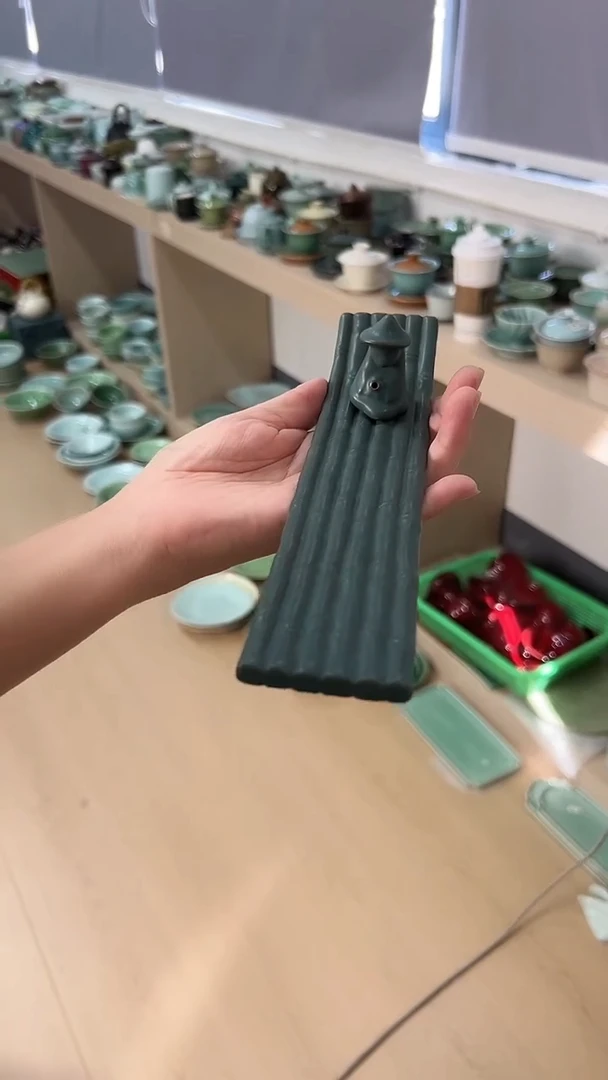 龙泉云间青瓷小米茶器