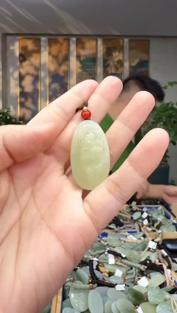 未镶嵌和田玉挂件拍一发一