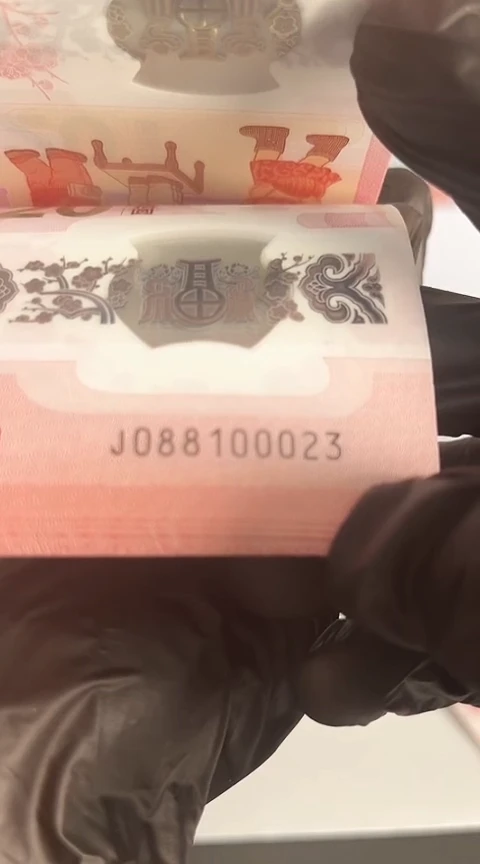 【闪购商品】塑料蛇钞包68分单张号码088100023