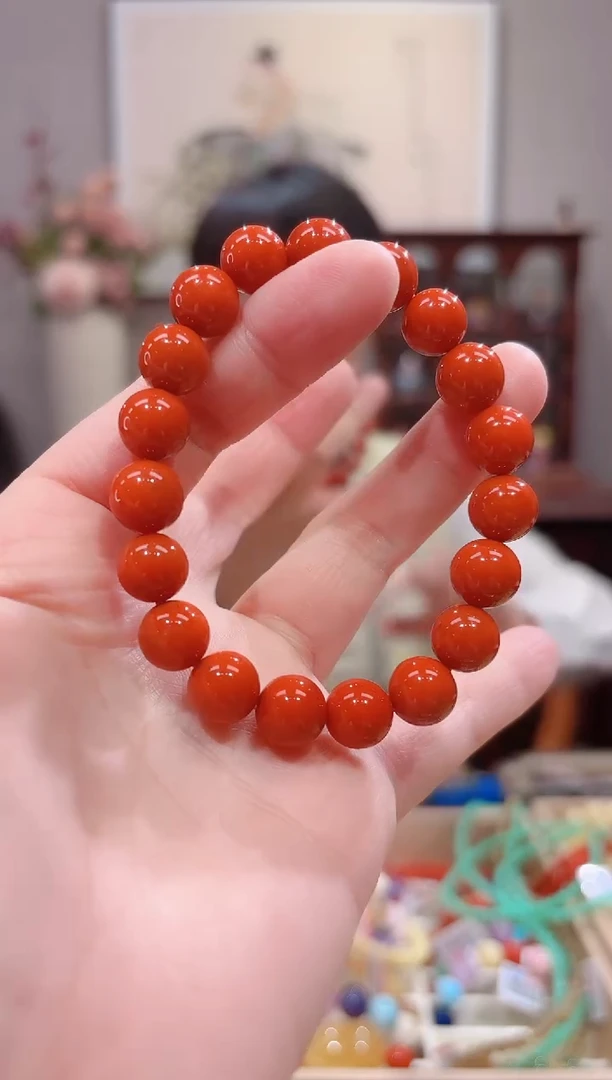【闪购商品】南红玛瑙手串未镶嵌设计款珠串