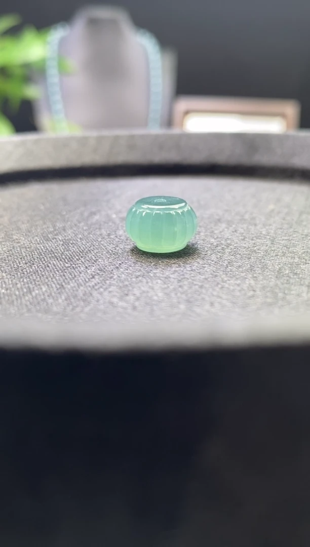 未镶嵌手链翡翠散珠卡12mm左右雕刻珠