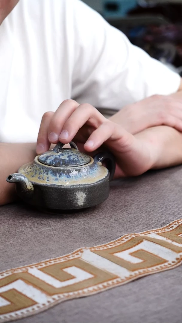 茶壶紫砂宜兴紫砂柴烧