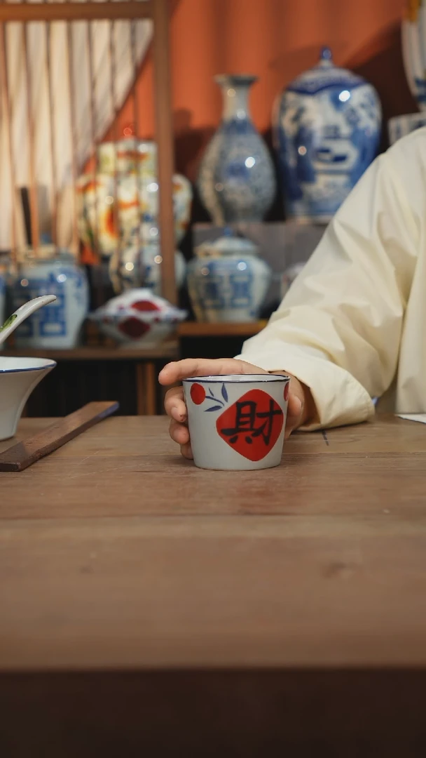 瓷片景德镇设计师釉下手绘陶瓷餐具