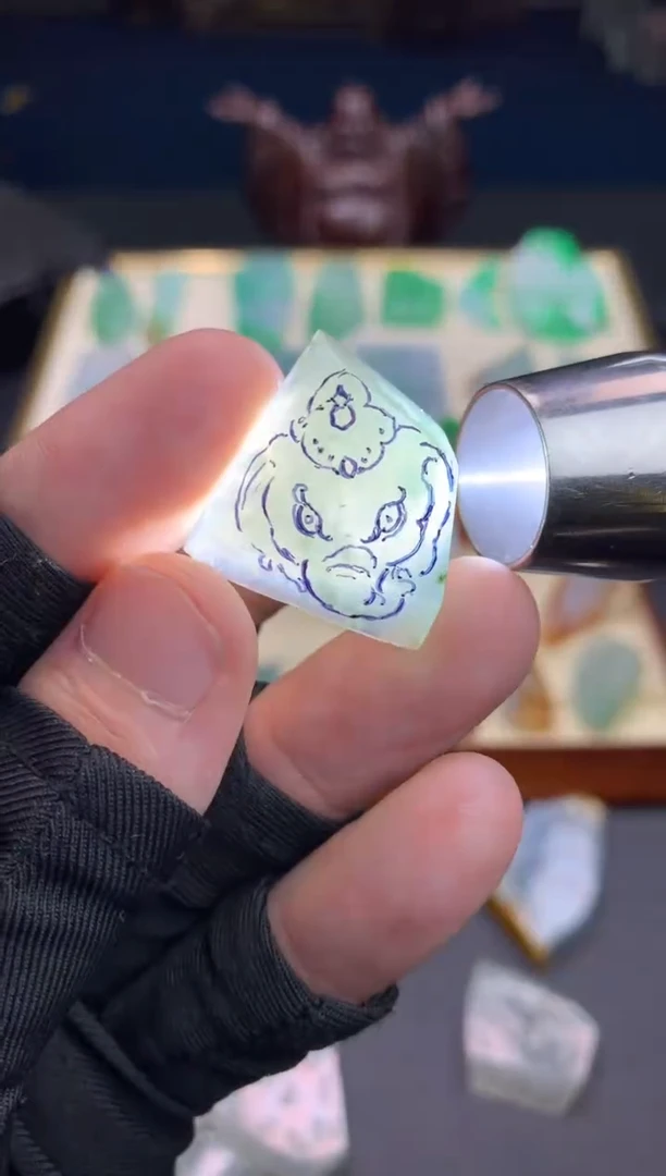 定制翡翠未镶嵌徐**～天然翡翠裸石（含工费）