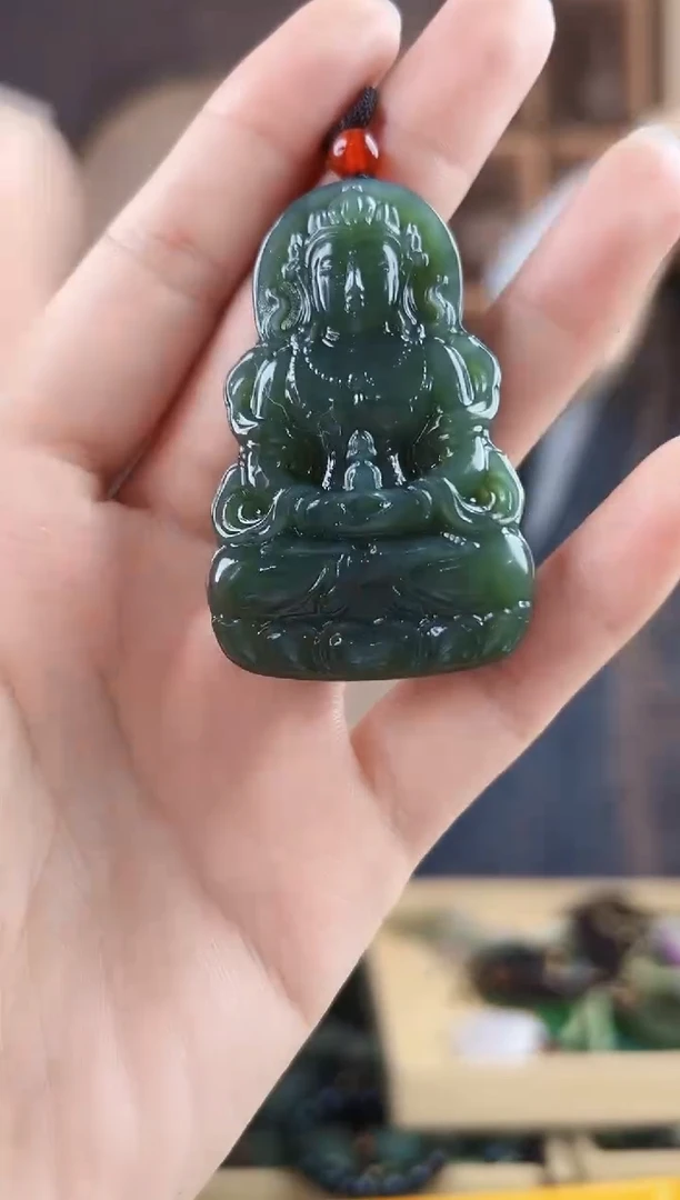 颈饰未镶嵌和田玉拍一发一，多样性发货