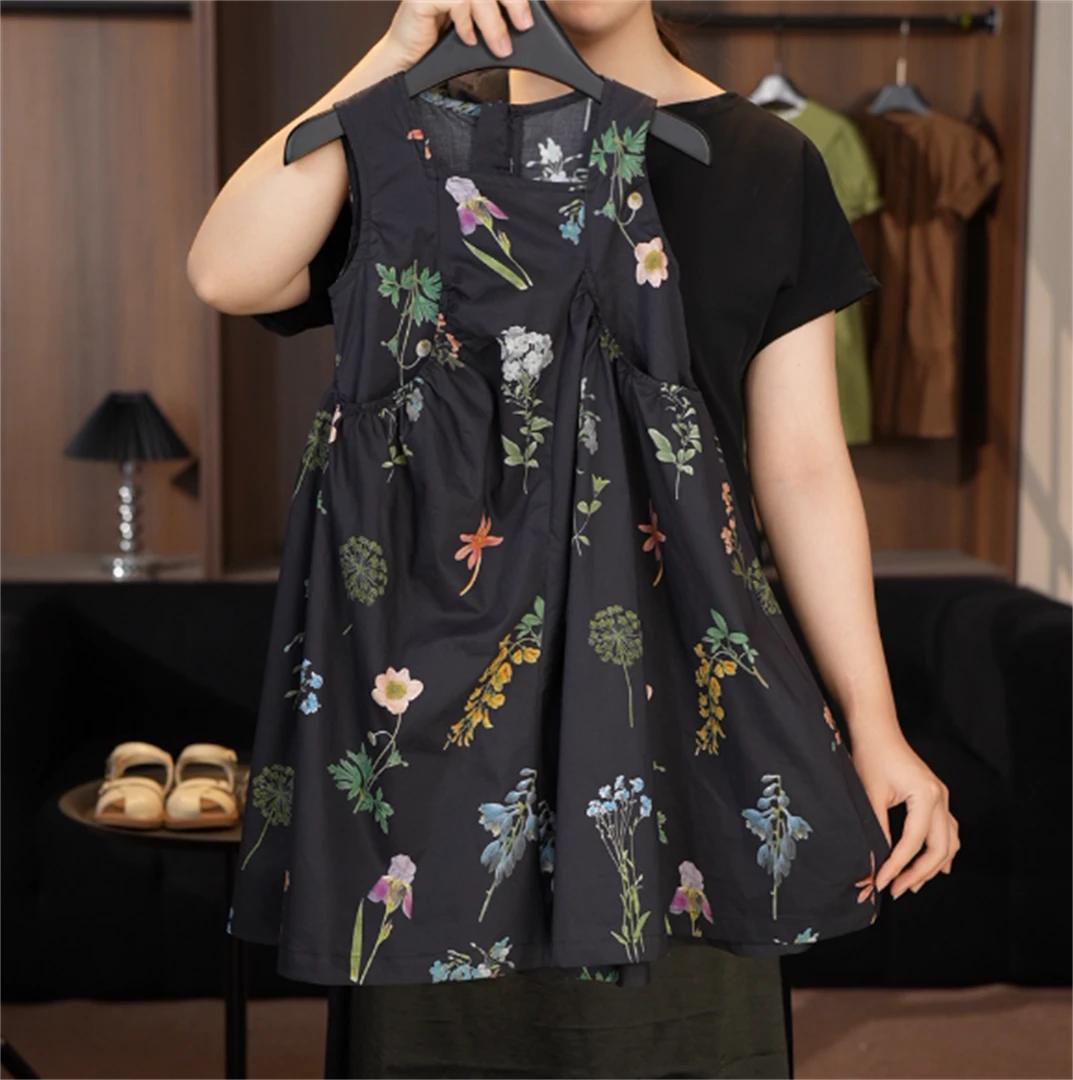 【CW】原创设计 夏季时尚气质连衣裙 “枝繁叶茂“ QZ