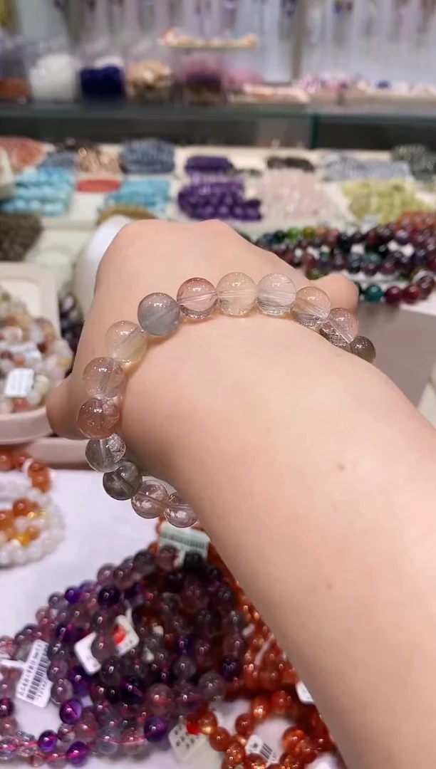 未镶嵌手链水晶多样性发其一9.5+