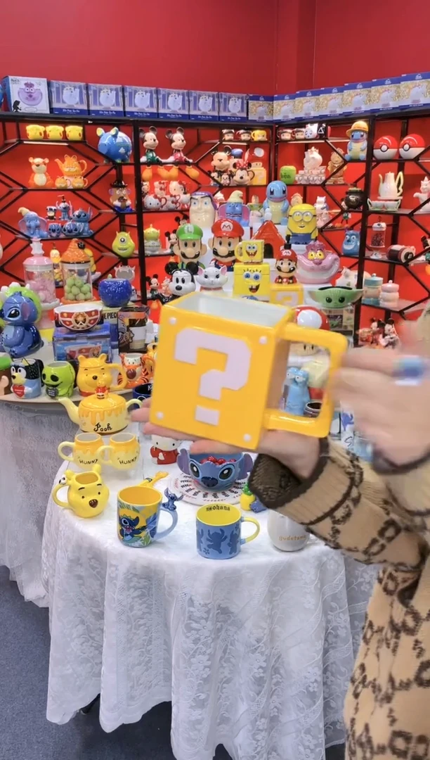 【闪购商品】1@@家用水杯陶瓷杯子