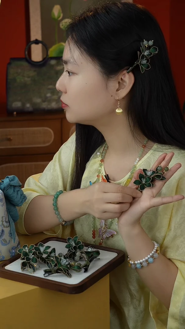 刺绣纯手工非遗国风饰品