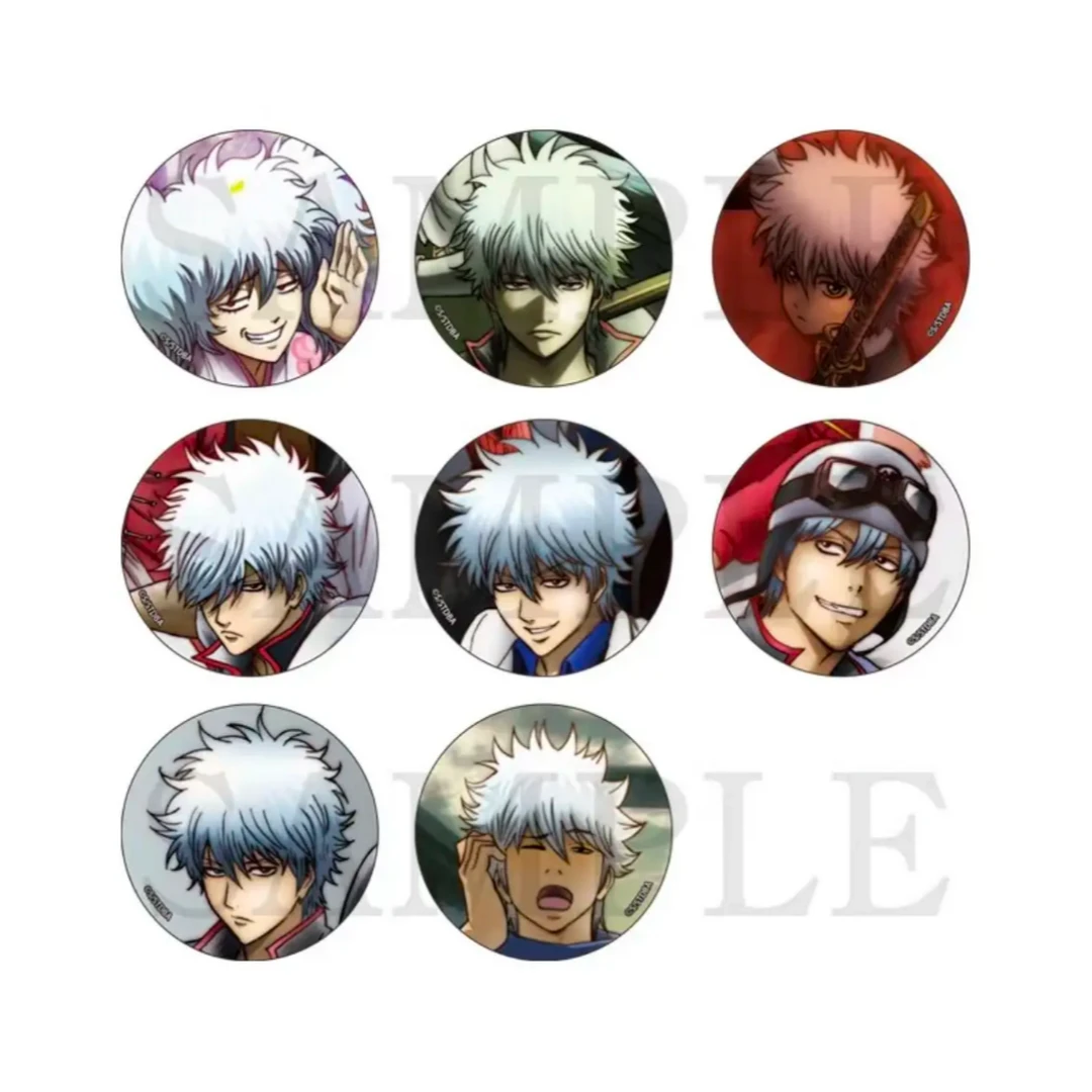 银魂  2025jf个人池 银时桂土方 吧唧 拆开不退换