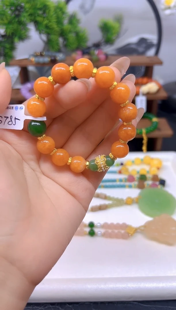 未镶嵌手链翡翠S785