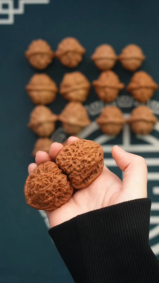 吊坠文玩核桃风**吹三角疆41全