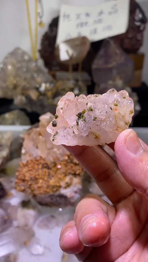 未镶嵌珠宝半成品水晶104号四川超七花园水晶