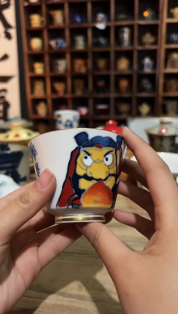 【闪购商品】观云听雨原创手绘茶具