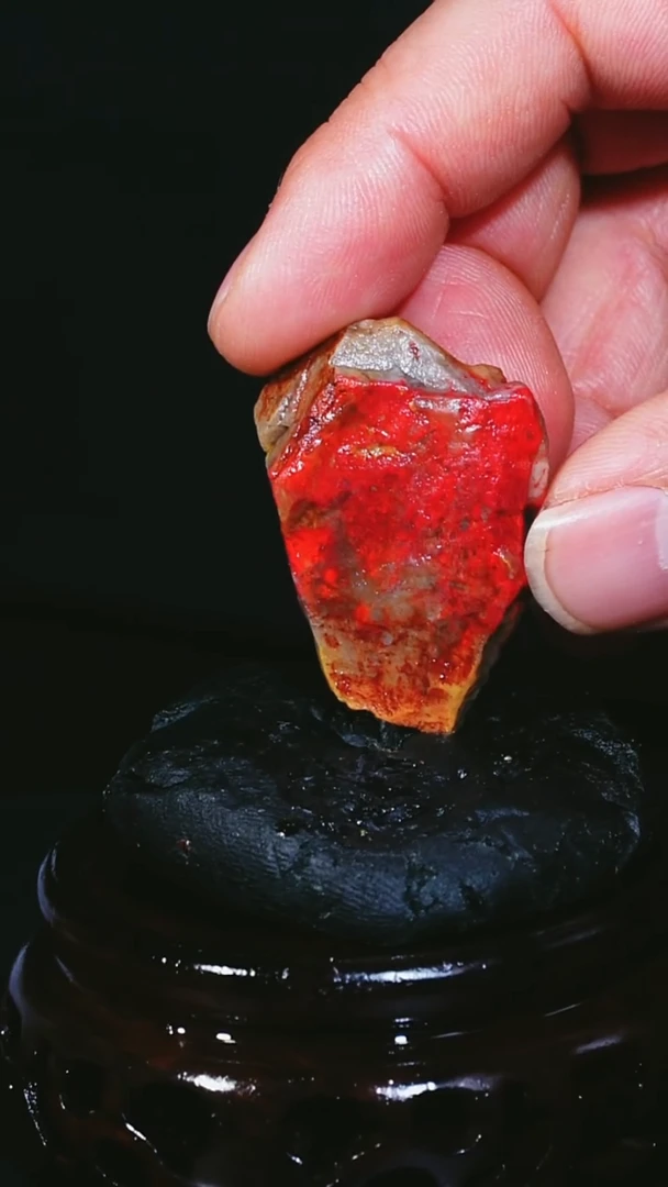 昌化石用****3昌化鸡血石