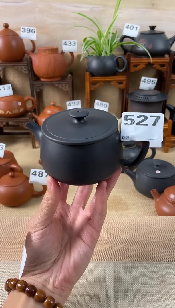 四**蓿 建水紫陶单壶瑕疵放漏/A 527