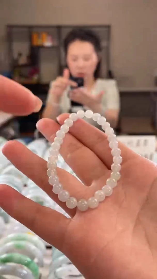 手串翡翠未镶嵌多样性发一