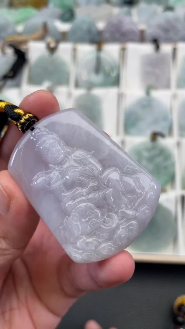 颈饰未镶嵌翡翠天然缅甸翡翠A货430