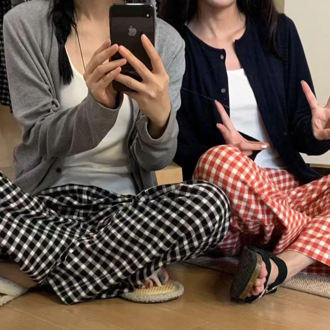 「三件套」秋季新款女式吊带背心修身内搭外穿打底上衣