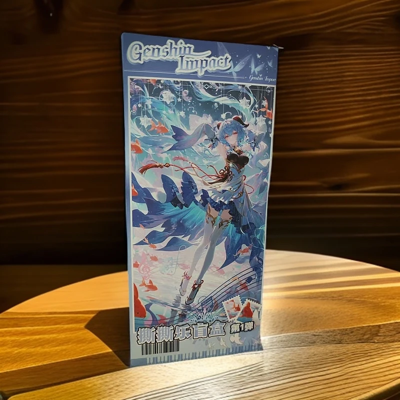 【拆封】宇宙文创原神撕撕乐二次元同人二创潮玩拆卡卡牌盲盒