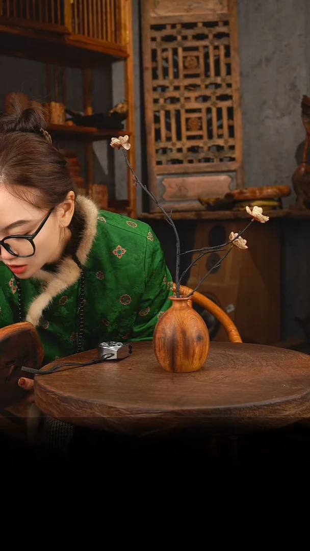 木作作品干泡台等957