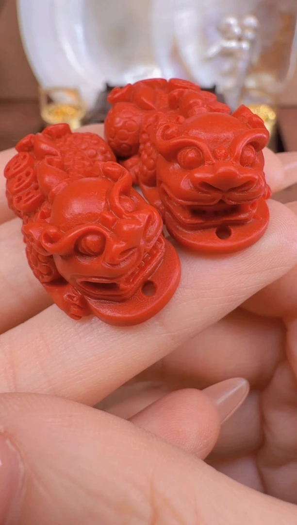 【闪购商品】红色小貔貅一对多样性发其一