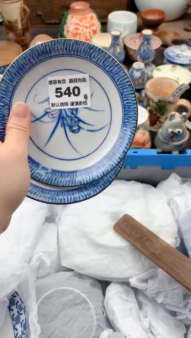 【闪购商品】瓷片540号九姑娘工艺品瓷器