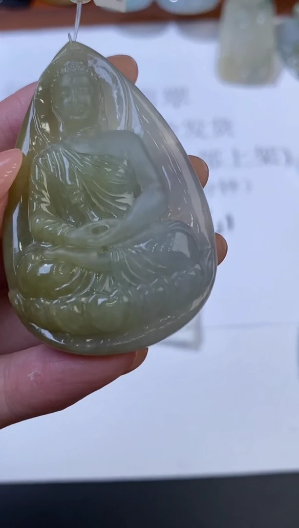 未镶嵌挂件翡翠300780  多人