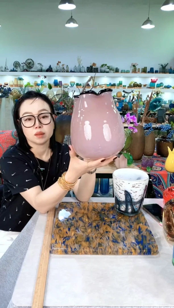 猪*妹慕忆家手作琉璃花瓶