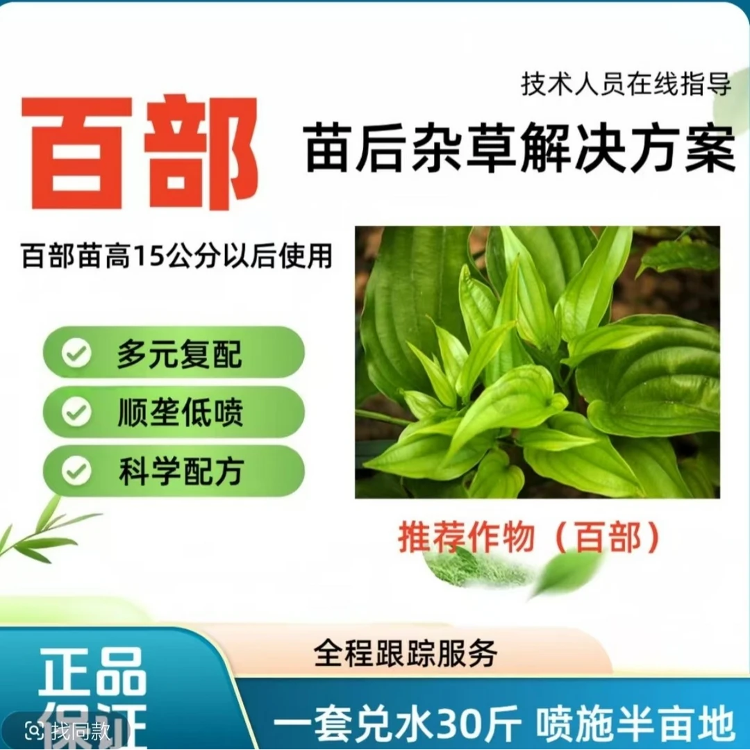 百部苗后杂草解决方案专用助剂绿色健康省时省力