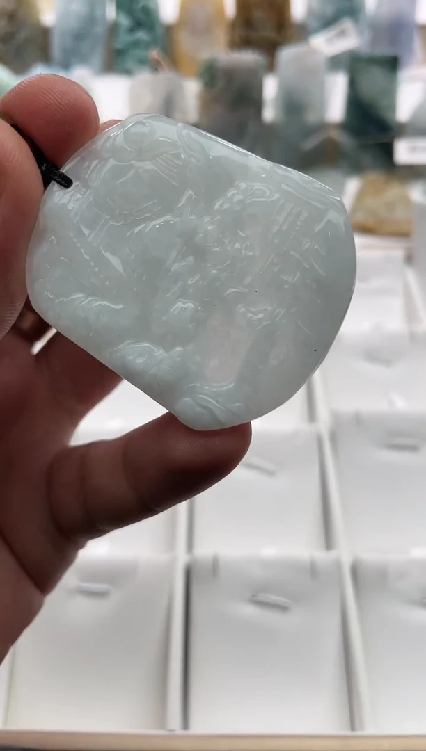 【闪购商品】翡翠颈饰未镶嵌..../1/18/ 249