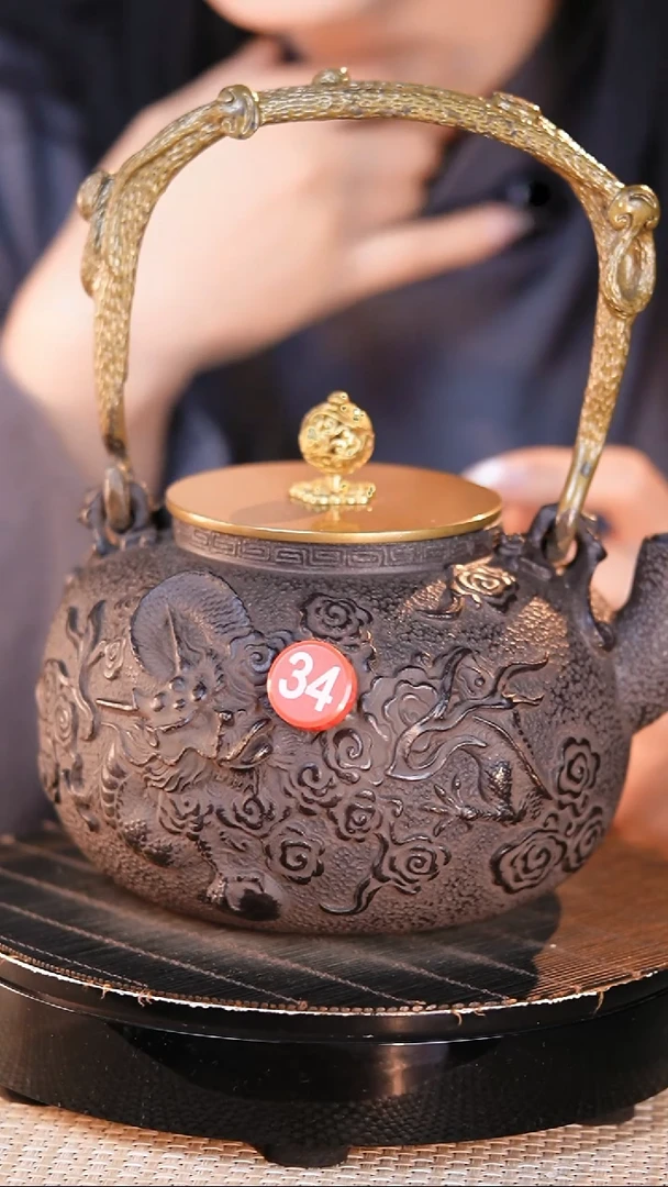 铁壶专属链接定向——————砂铁壶 - 1300ml - 红34