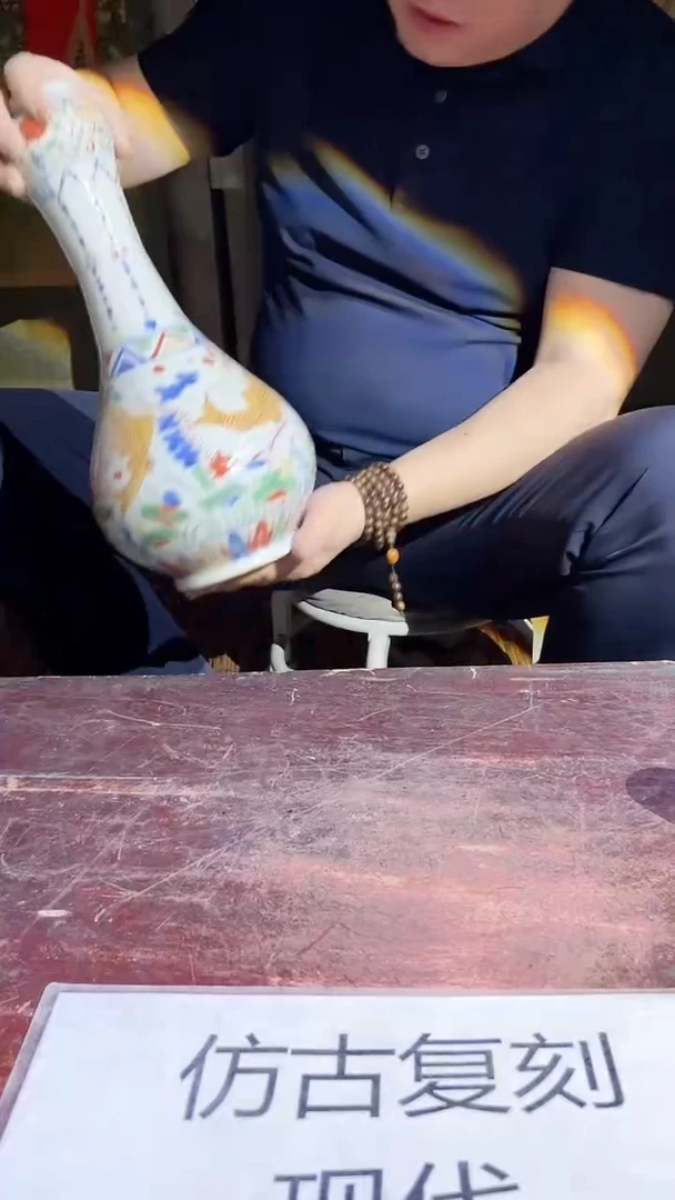 摆件景德镇陶瓷流水197