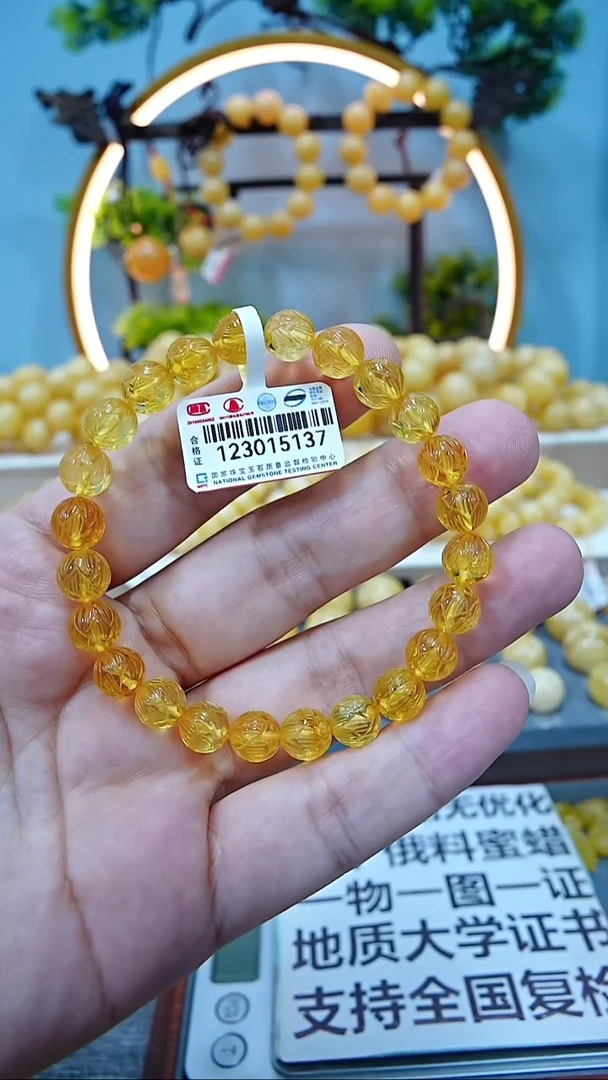手串蜜蜡未镶嵌8+*