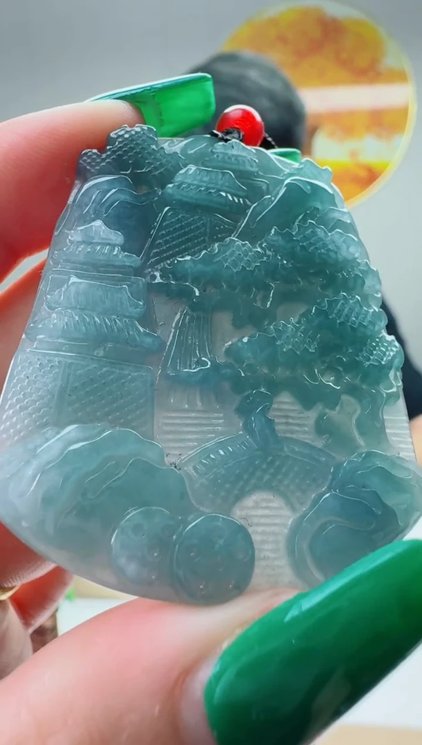 翡翠未镶嵌颈饰多样性随机发其一