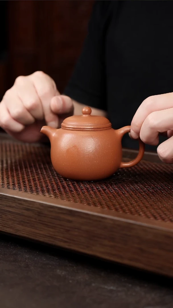 茶壶紫砂五彩泥匏尊