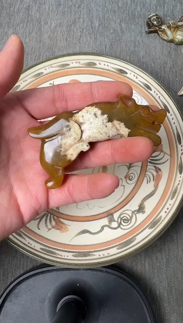 未镶嵌和田玉摆件888888