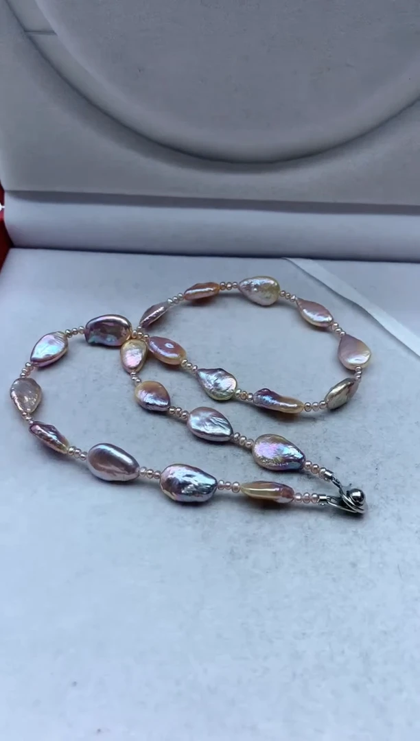 【闪购商品】淡水珍珠颈饰未镶嵌项链