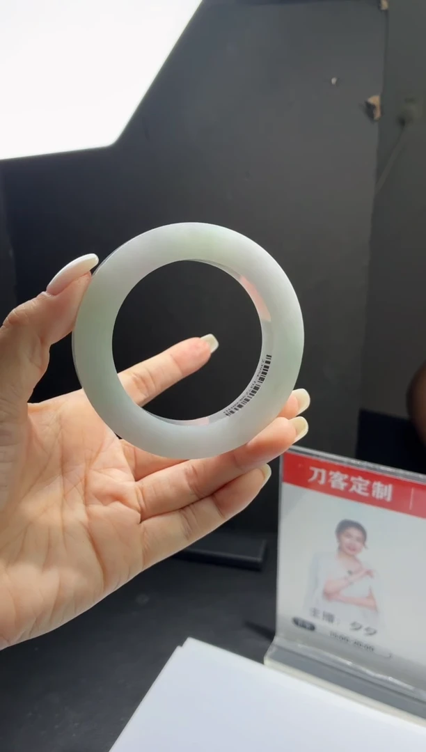 未镶嵌手镯定制翡翠DDJ50447