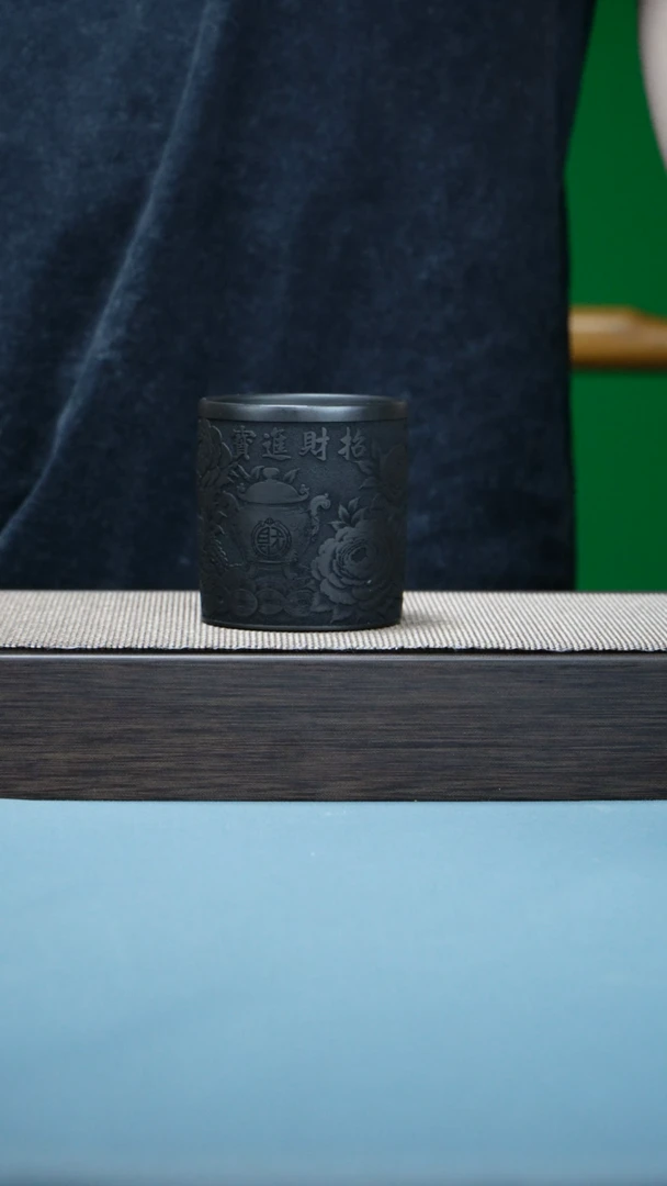 D0004宜兴紫砂杯子