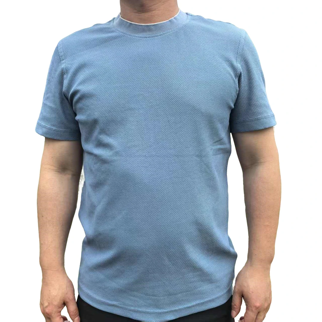 Tetrameter男士棉质泡泡纱针织清凉T恤（小老板）尾  单