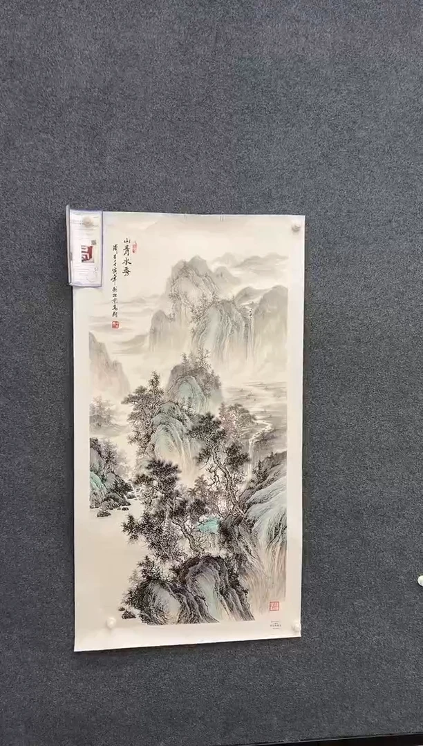 国画冯高翔-68斗方-018 荣宝斋原作